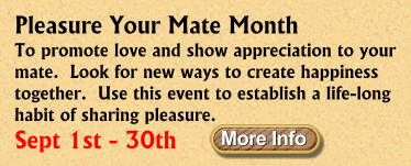 Pleasure Your Mate Month
